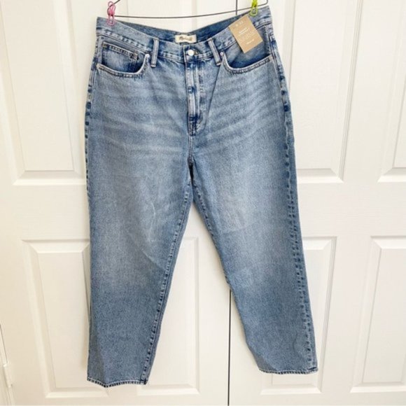Madewell Low-Rise Baggy Straight Jean Size 32 - Picture 6 of 16